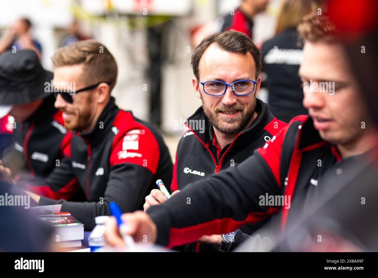 Le Mans, France. 11 juin 2024. ROBIN Arnold (fra), Akkodis ASP Team, Lexus RC F GT3 #78, LM GT3, FIA WEC, portrait lors des 24 heures du Mans 2024, 4ème manche du Championnat du monde FIA d'Endurance 2024, sur le circuit des 24 heures du Mans, le 11 juin 2024 au Mans, France - photo Marius Hecker/DPPI crédit : DPPI Media/Alamy Live News Banque D'Images