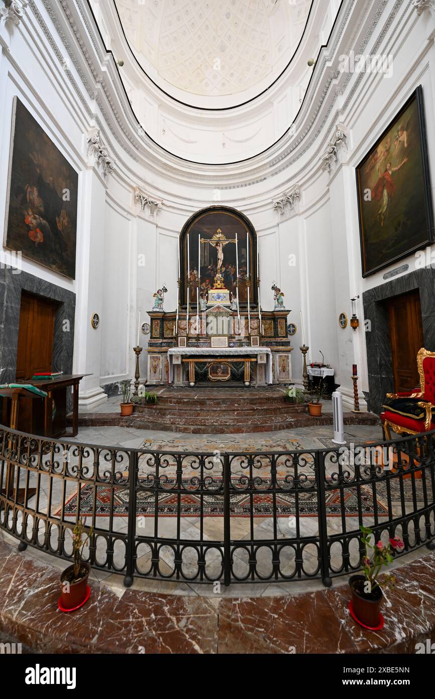 Syracuse, Italie - 24 août 2023 : Eglise de San Filippo Apostolo à Syracuse, Sicile, Italie Banque D'Images