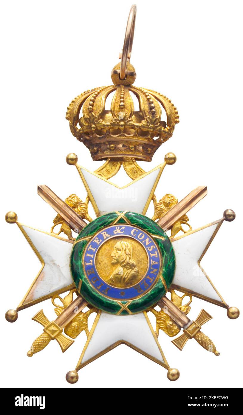 Médailles et décorations, ordres de mérite, Commandeur Cross, XIXe/XXe siècle, AUTORISATION DE PROPRIÉTÉ Banque D'Images