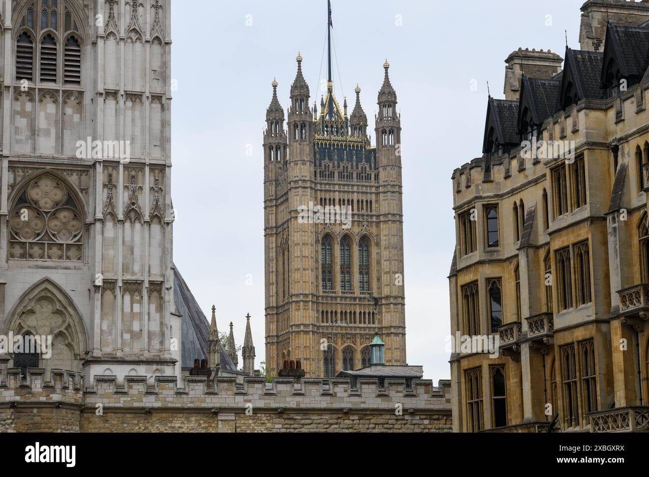 Londres, Angleterre - 20 mai 2024 : vue au Westminster sur Londres en Angleterre Banque D'Images