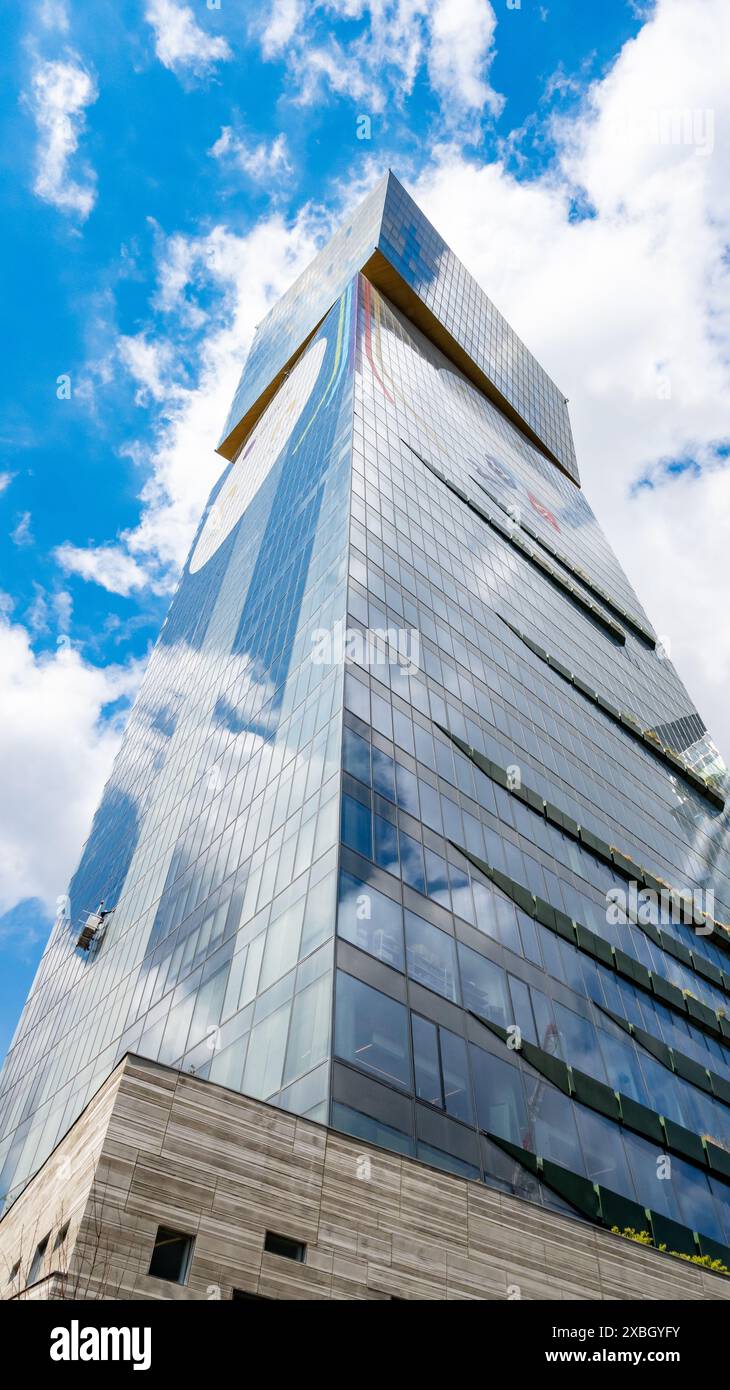 Paris, France, Tours Duo, tours jumelles des architectes Jean nouvel à 13h arrondissement de Paris, éditorial exclusif. Banque D'Images