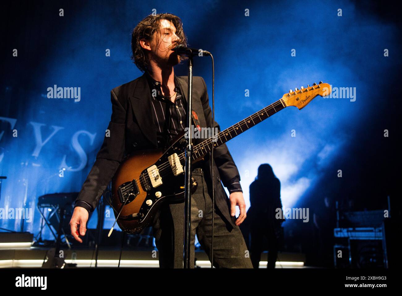 Londres, Royaume-Uni - 7 juin 2018 : Arctic Monkeys | Alex Turner en concert au Royal Albert Hall. Tous les bénéfices vont à War Child UK . Banque D'Images