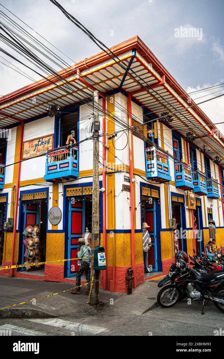 Filandia, Quindio, Colombie Banque D'Images