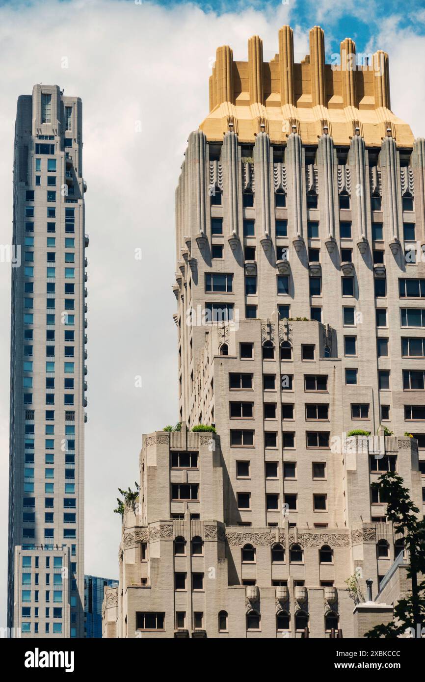 Les condominiums Trump Parc sont situés sur Central Park South, 2024, New York City, États-Unis Banque D'Images