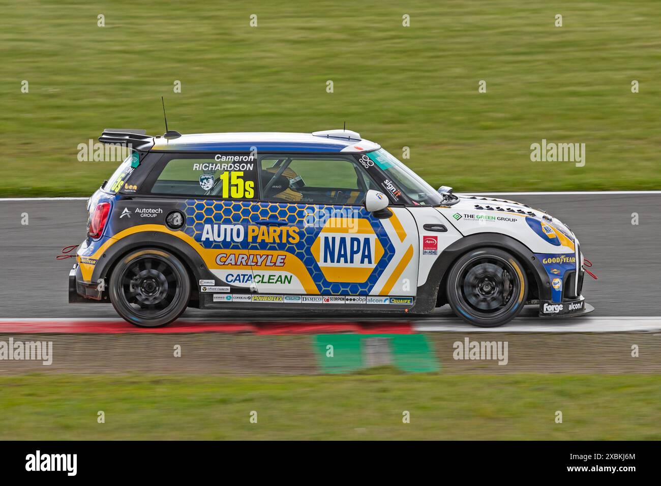 Cameron Richardson Napa Racing, vertu Mini Challenge, Snetterton, Norwich, Norfolk, Royaume-Uni 26 mai 2024 Banque D'Images