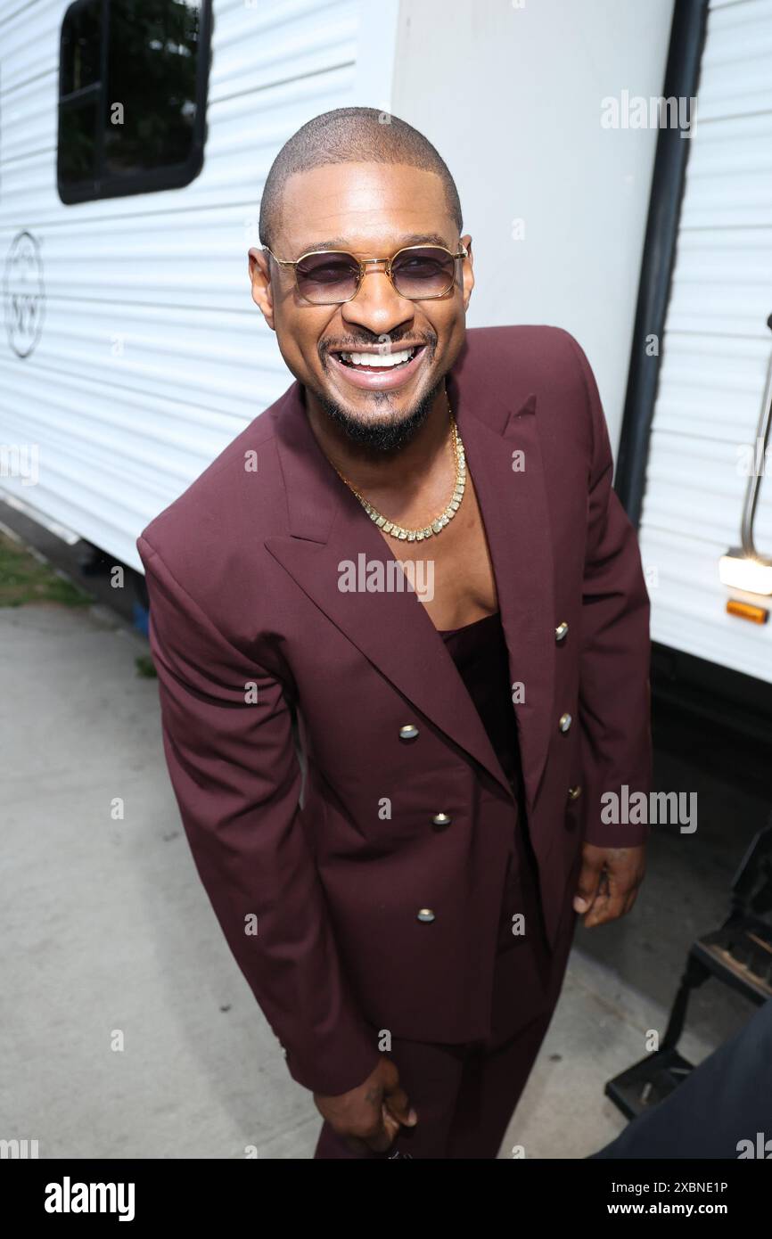 New York, New York, États-Unis. 11 juin 2024. Ouverture de l'Apollo Theater Spring Benefit à l'Apollo Theater le 11 juin 2024 à New York. Crédit : Walik Goshorn/Media Punch/Alamy Live News Banque D'Images