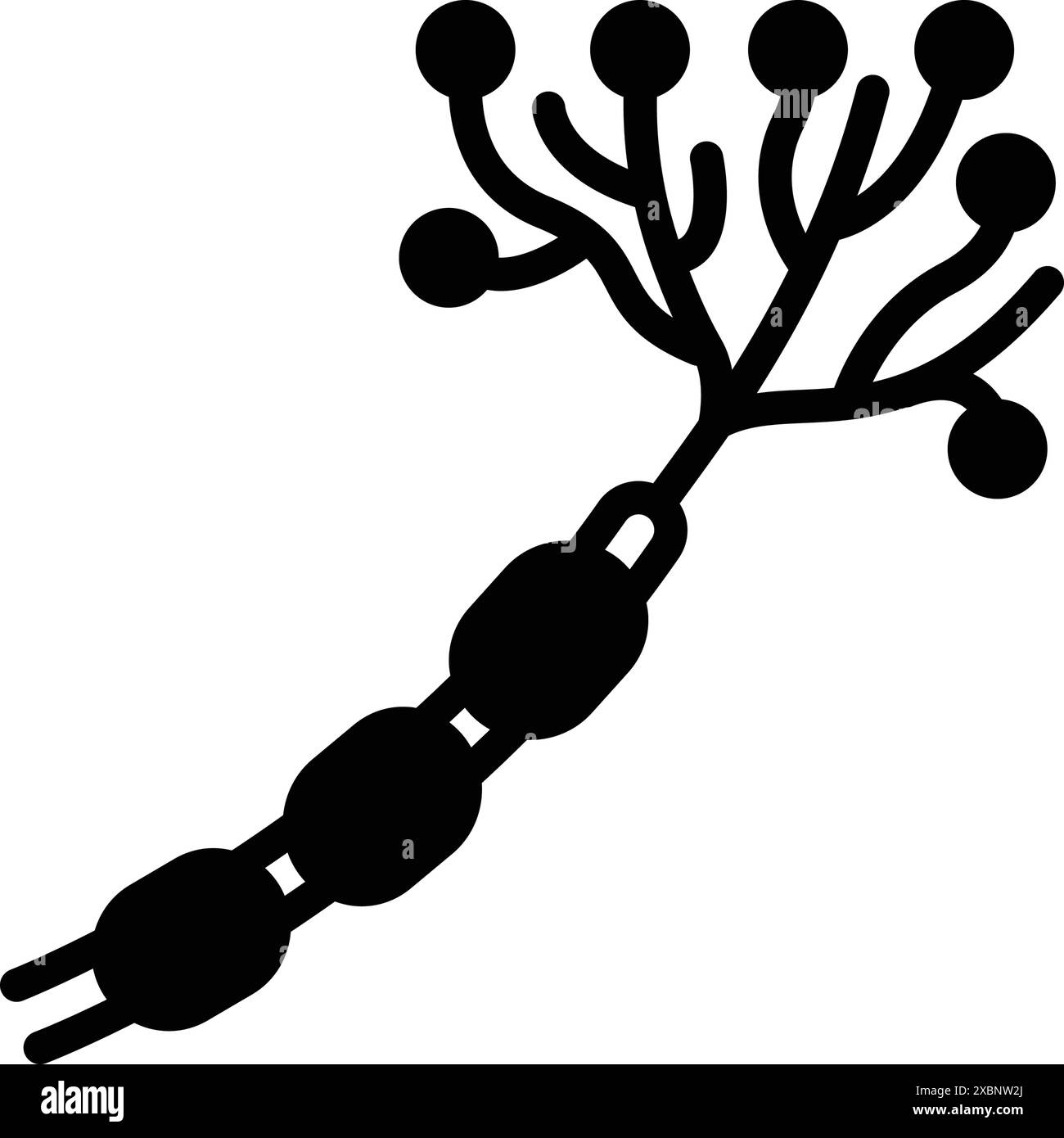 Icône pour Nerve Illustration de Vecteur