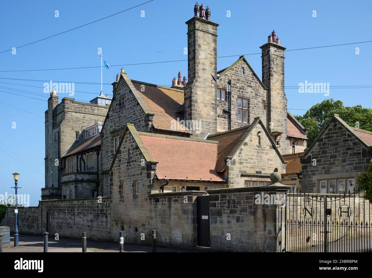 Northfield House Filey, North Yorkshire East Coast, nord de l'Angleterre, Royaume-Uni Banque D'Images