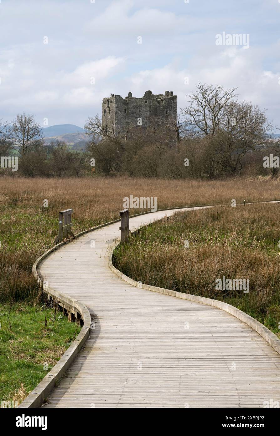 Treave Castle, Castle Douglas, Dumfries & Galloway, Écosse Banque D'Images