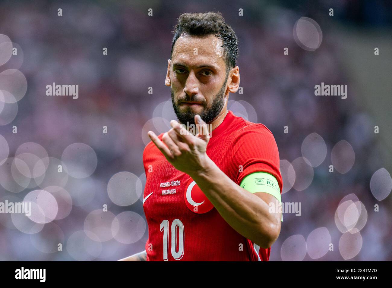 Carte Hakan Çalhanoğlu Turquie Topps Finest Road To UEFA Euro 2024 N°91