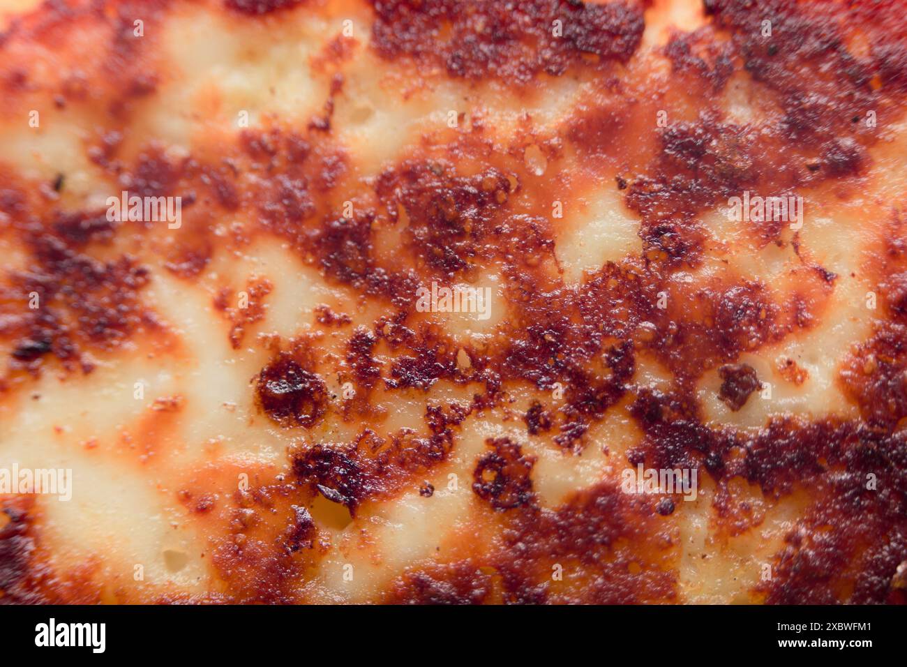 Capturez la délicieuse texture du rôti de paneer avec sa croûte dorée. Idéal pour mettre en valeur la cuisine indienne traditionnelle. Banque D'Images