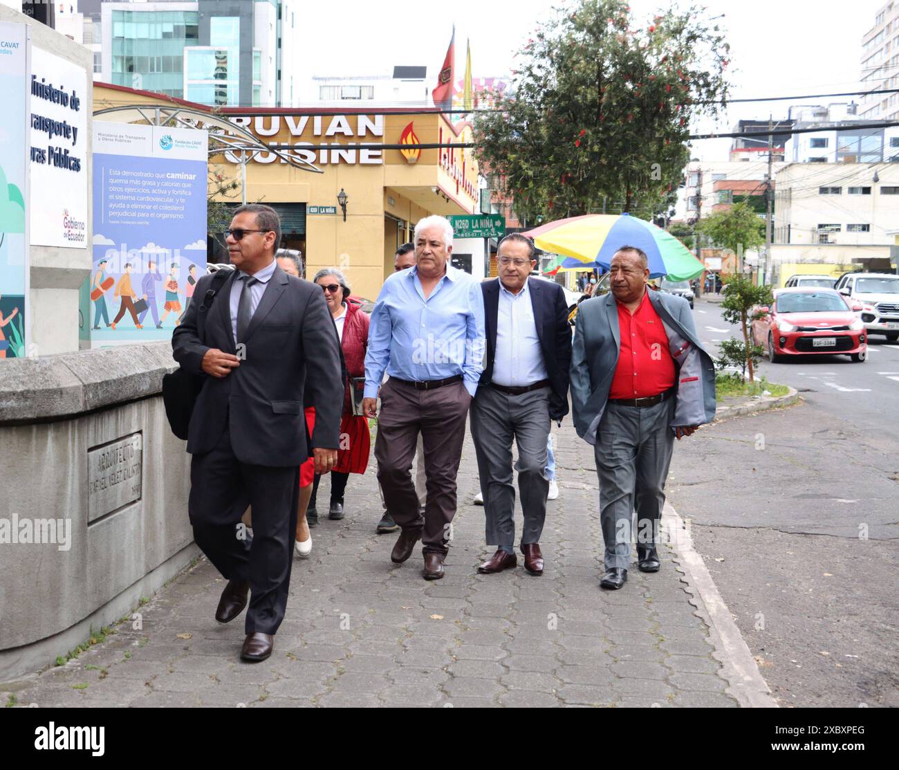 RÉUNION TRANSPORTISTS MTOP Quito, jeudi 13 juin 2024 Réunion des transporteurs au Ministère des Transports et des travaux publics, sur l'élimination et le ciblage des subventions aux carburants photos Quito Pichincha Ecuador POL RÉUNION TRANSPORTISTS MTOP 04c7a39d8a76d74d74278ce54815d307c98 Copyright : xROLANDOxENRIQUEZx Banque D'Images