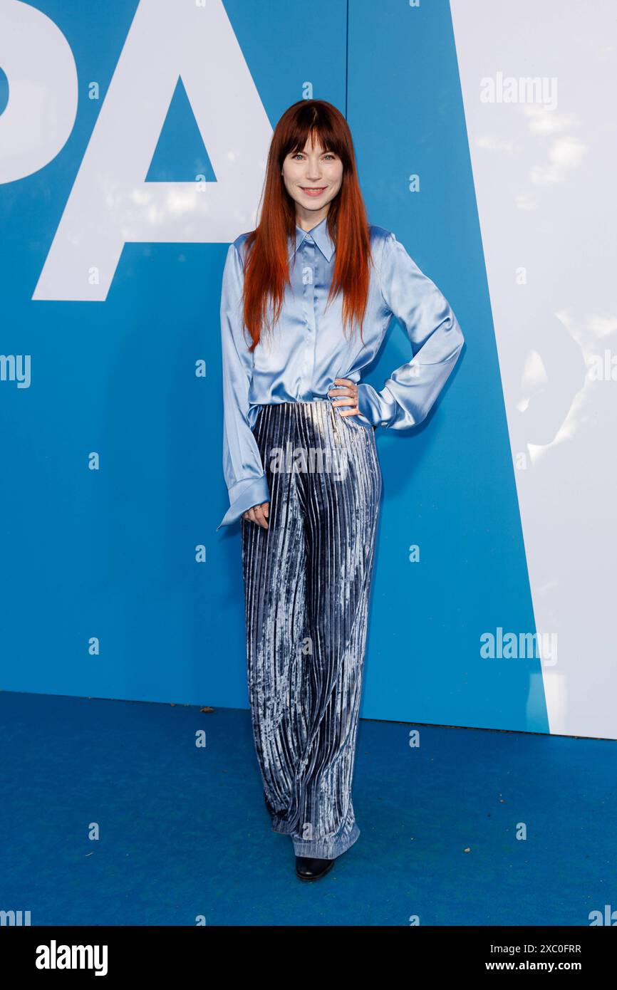 Produzentenfest 2024 - Fest der Produktionsallianz Nora Waldstätten auf dem Roten Teppich beim Fest der Produktionsallianz im Tipi am Kanzleramt AM 13.06.2024 à Berlin. *** Festival du producteur 2024 Festival de l'Alliance de production Nora Waldstätten sur le tapis rouge au Festival de l'Alliance de production au Tipi am Kanzleramt le 13 06 2024 à Berlin Copyright : xEventpressxKochanx Banque D'Images