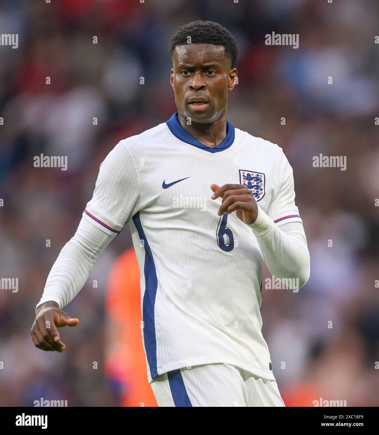 07 juin 2024 - Angleterre v Islande- International Friendly - Wembley Marc Guehi en action. Image : Mark pain / Alamy Live News Banque D'Images