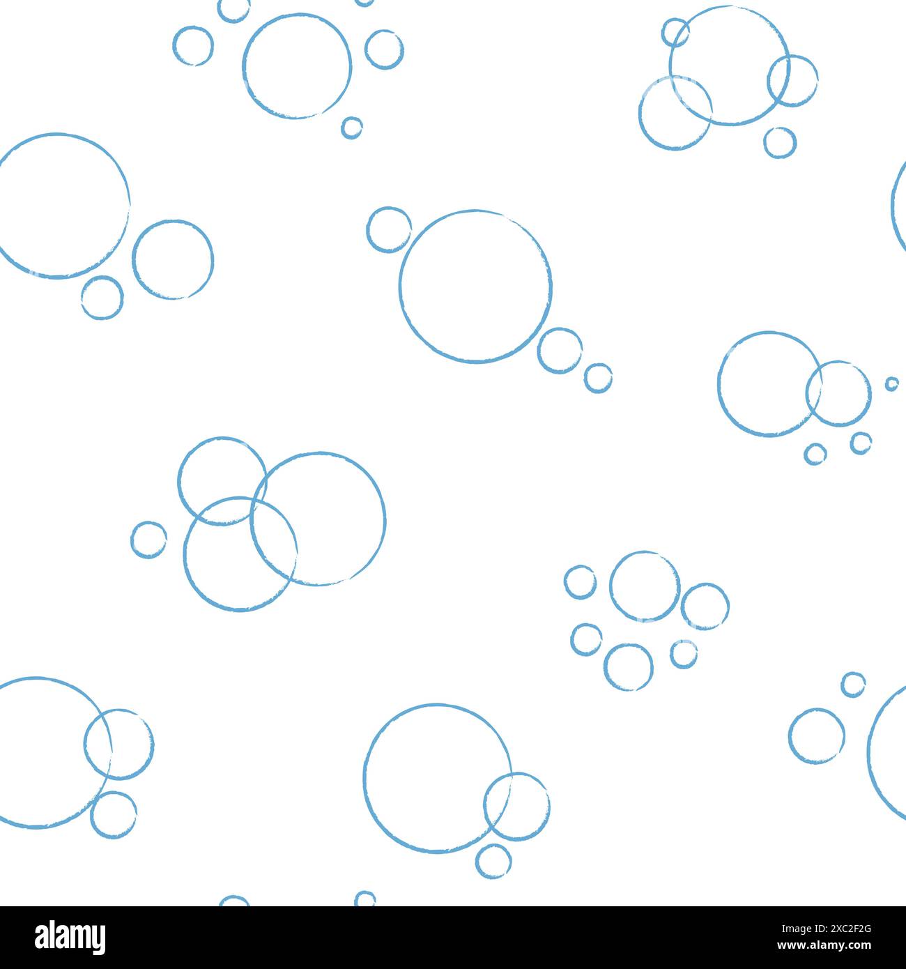 Graphique vectoriel de motif sans couture de bulles de savon Illustration de Vecteur
