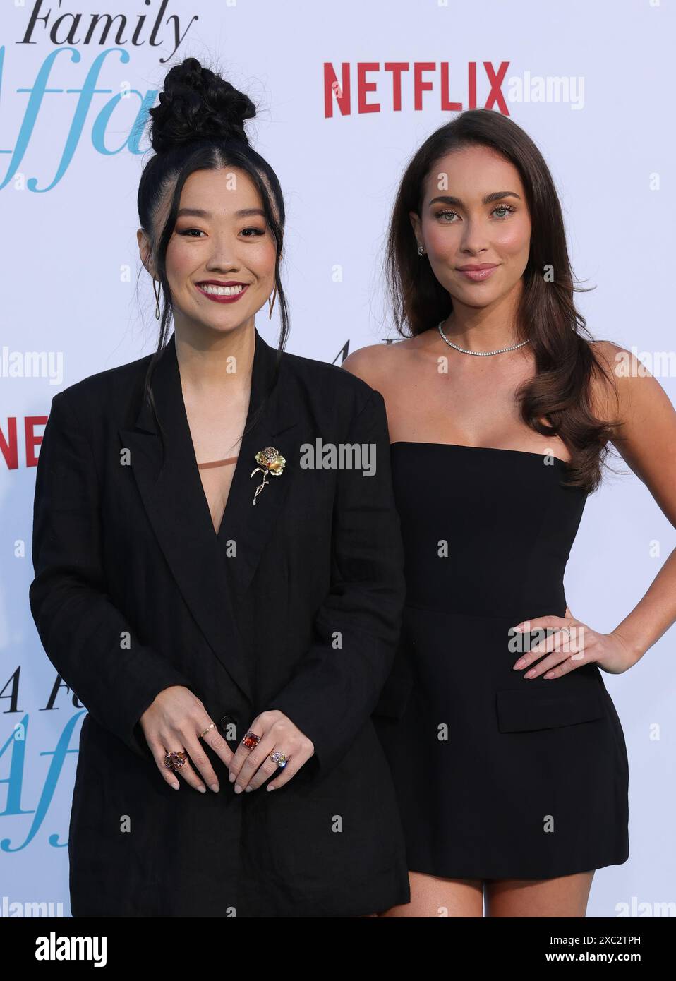 Los Angeles, CA. 13 juin 2024. Sherry Cola, Priscilla Quintana à la première de A Family Affair de Netflix à Los Angeles au Egyptian Theatre Hollywood le 13 juin 2024 à Los Angeles, Californie. Crédit : Faye Sadou/Media Punch/Alamy Live News Banque D'Images