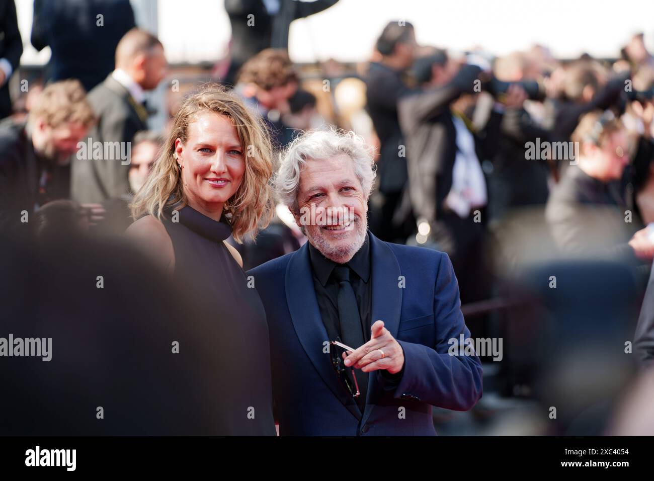 CANNES, FRANCE - 23 MAI : Alain Chabat assiste au tapis rouge de L'amour Ouf au Festival de Cannes 2024, à Cannes (photo Giovanna Banque D'Images