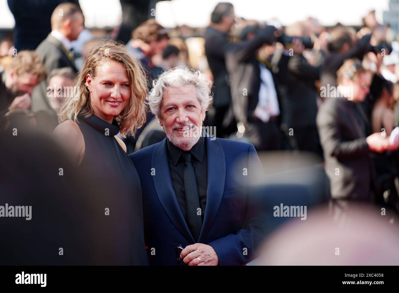 CANNES, FRANCE - 23 MAI : Alain Chabat assiste au tapis rouge de L'amour Ouf au Festival de Cannes 2024, à Cannes (photo Giovanna Banque D'Images