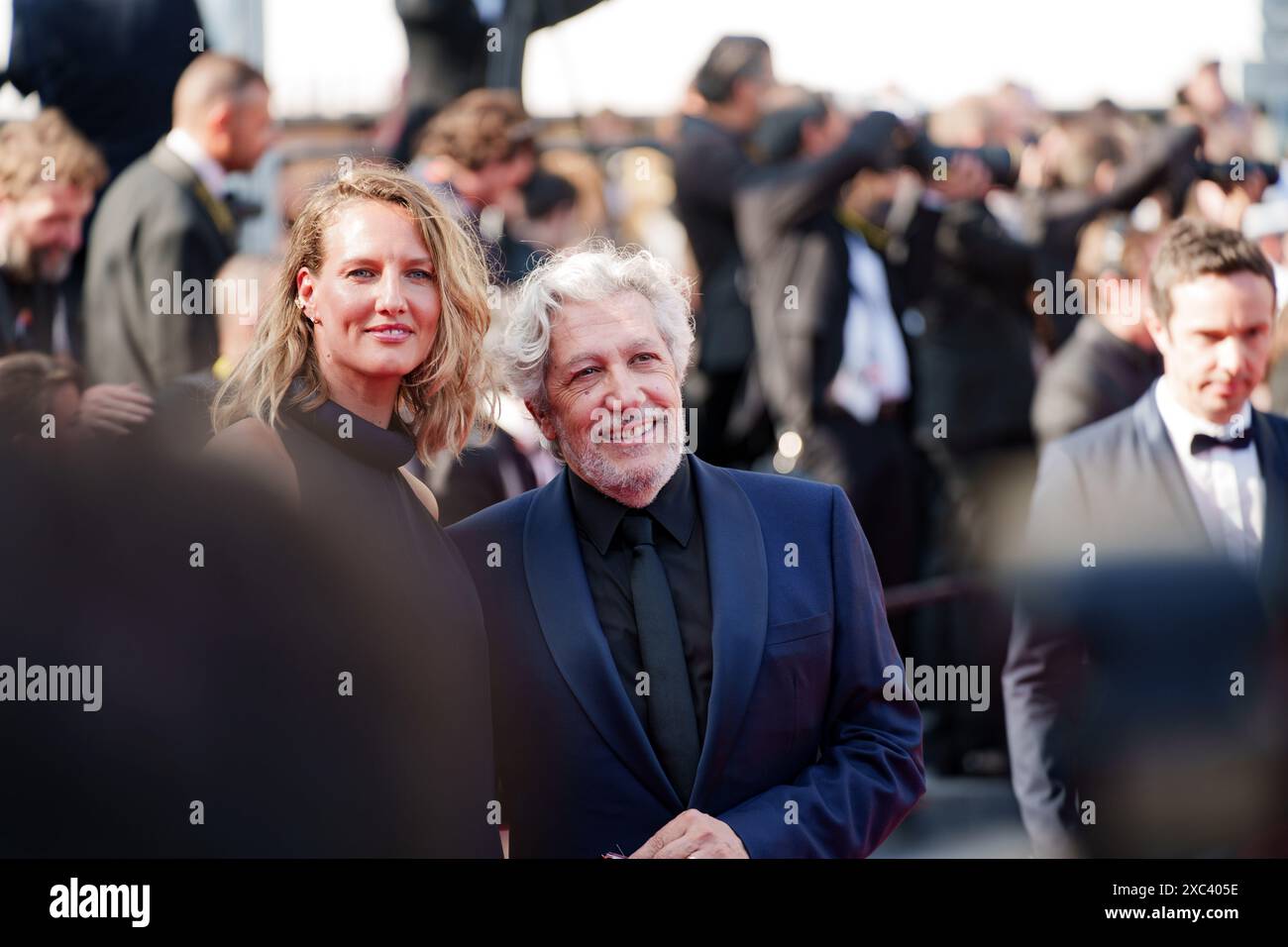 CANNES, FRANCE - 23 MAI : Alain Chabat assiste au tapis rouge de L'amour Ouf au Festival de Cannes 2024, à Cannes (photo Giovanna Banque D'Images