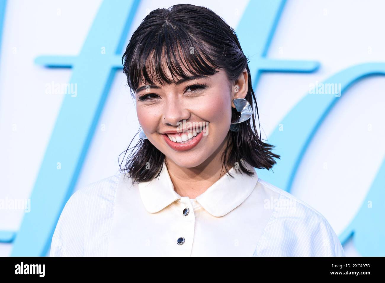 Hollywood, États-Unis. 13 juin 2024. HOLLYWOOD, LOS ANGELES, CALIFORNIE, États-Unis - 13 JUIN : Xochitl Gomez arrive à la première à Los Angeles de 'A Family Affair' de Netflix qui a eu lieu au Théâtre égyptien Hollywood le 13 juin 2024 à Hollywood, Los Angeles, Californie, États-Unis. (Photo de Xavier Collin/image Press Agency) crédit : image Press Agency/Alamy Live News Banque D'Images