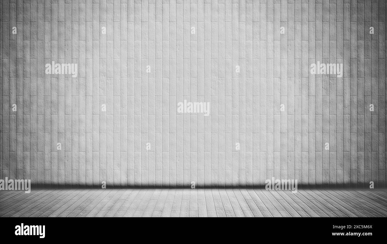 Fond de sol et de surface murale en bois vieux bois blanc ou en planche vintage comme disposition de motif vintage pour des projets rétro, grunge et créatifs Banque D'Images