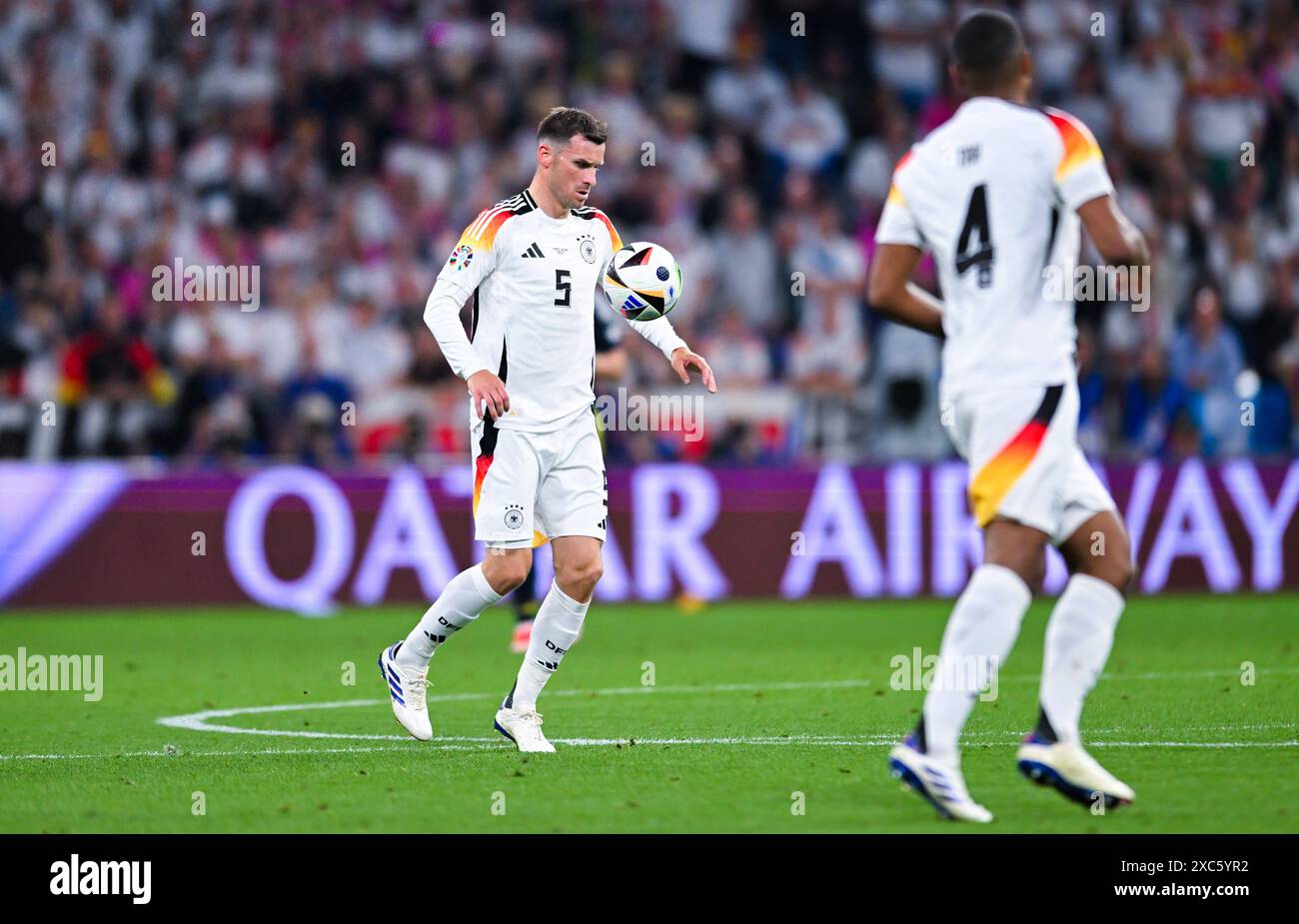 Pascal Gross Allemagne à Aktion, UEFA EURO 2024 - Groupe A, Allemagne vs Ecosse, Fussball Arena München AM 14. Juin 2024 à München, Deutschland. Foto von Silas Schueller/DeFodi images Pascal Gross Allemagne contrôle le ballon, UEFA EURO 2024 - Groupe A, Allemagne vs Ecosse, Munich Football Arena le 14 juin 2024 à Munich, Allemagne. Photo de Silas Schueller/DeFodi images Defodi-738 738 GERSCO 20240614 292 *** Pascal Gross Allemagne en action, UEFA EURO 2024 Groupe A, Allemagne vs Écosse, Munich Football Arena le 14 juin 2024 à Munich, Allemagne photo de Silas Schueller DeFodi images Pascal Gross Allemand Banque D'Images