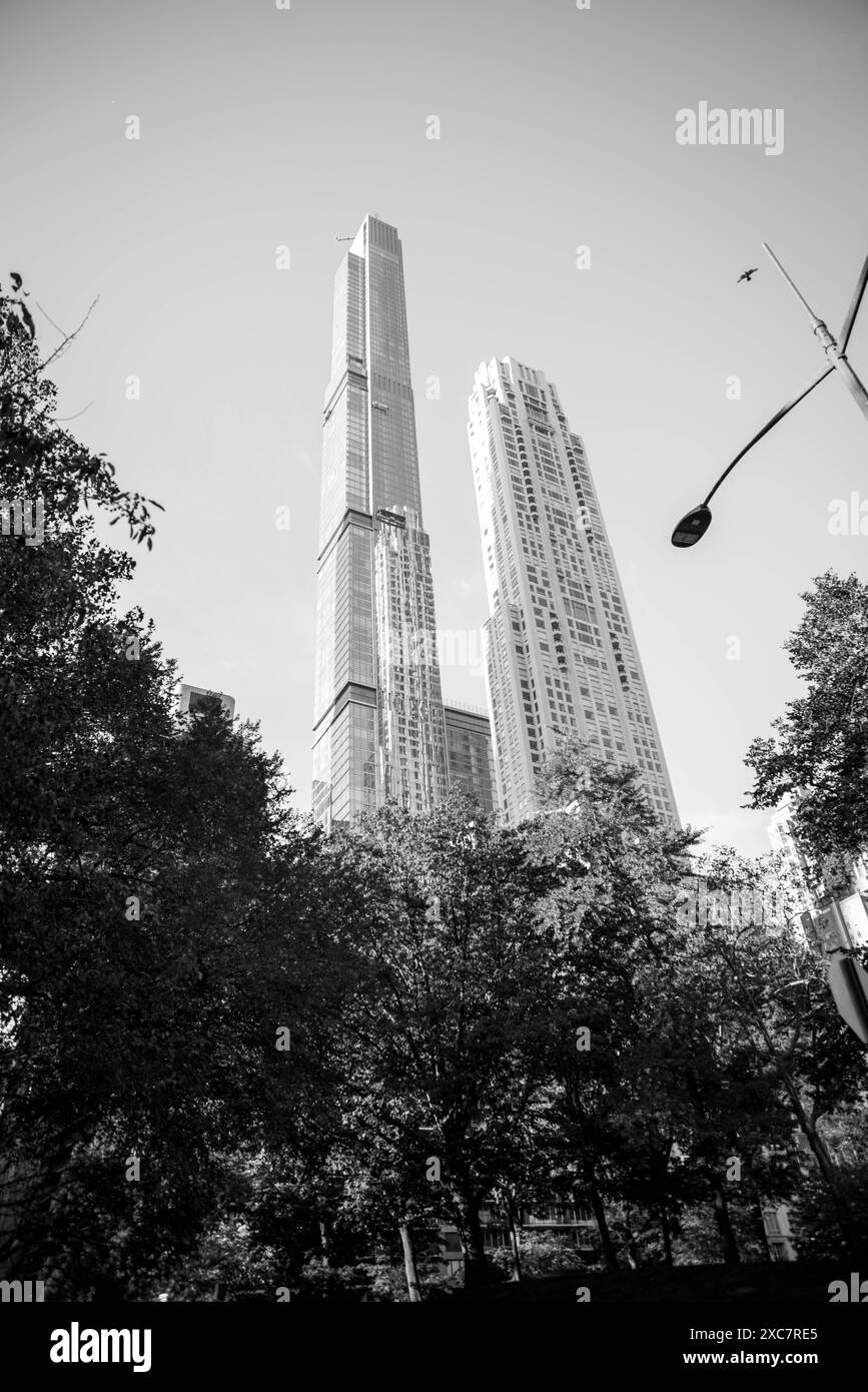 New York Black&White Banque D'Images