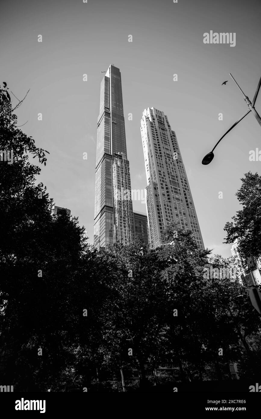 New York Black&White Banque D'Images