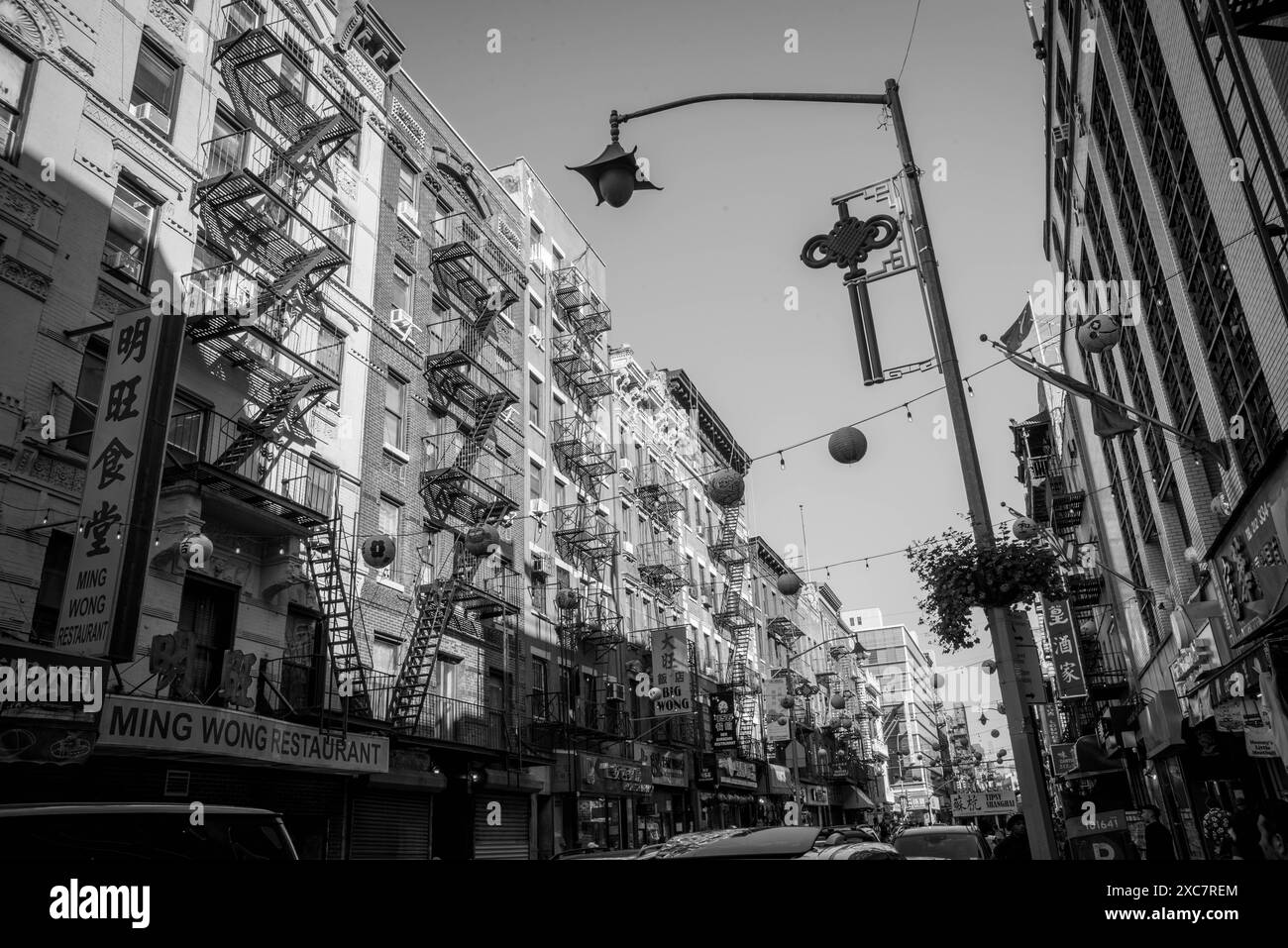 New York Black&White Banque D'Images
