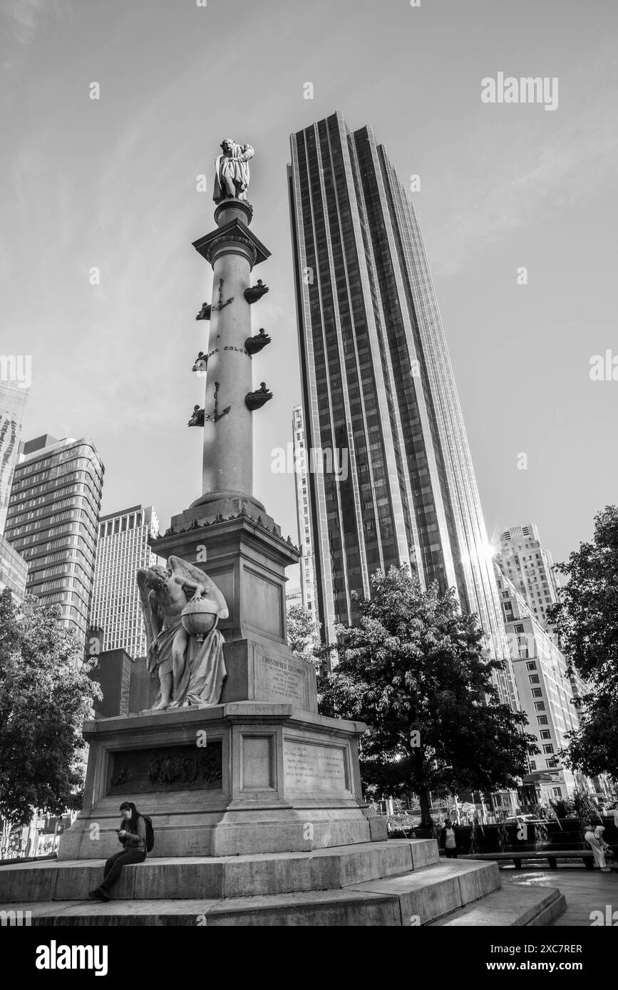 New York Black&White Banque D'Images