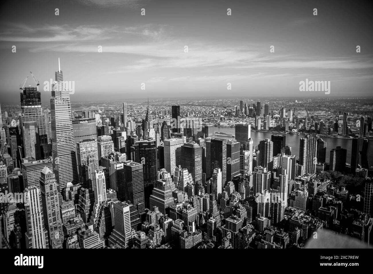 New York Black&White Banque D'Images