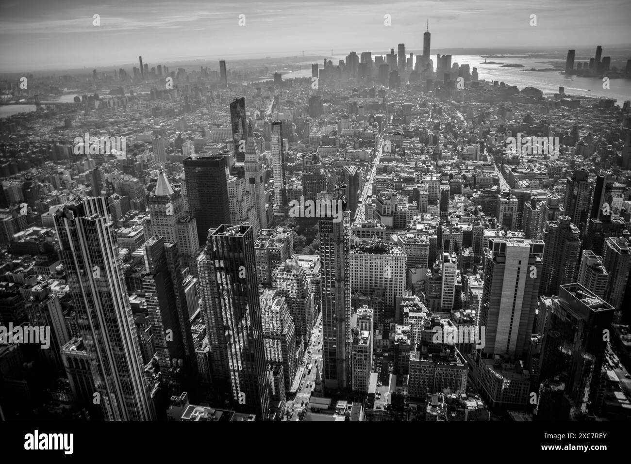 New York Black&White Banque D'Images