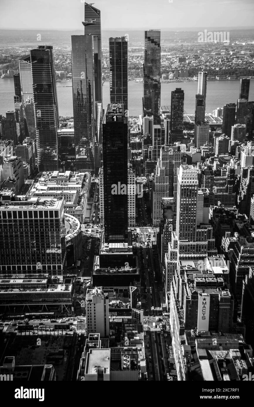 New York Black&White Banque D'Images