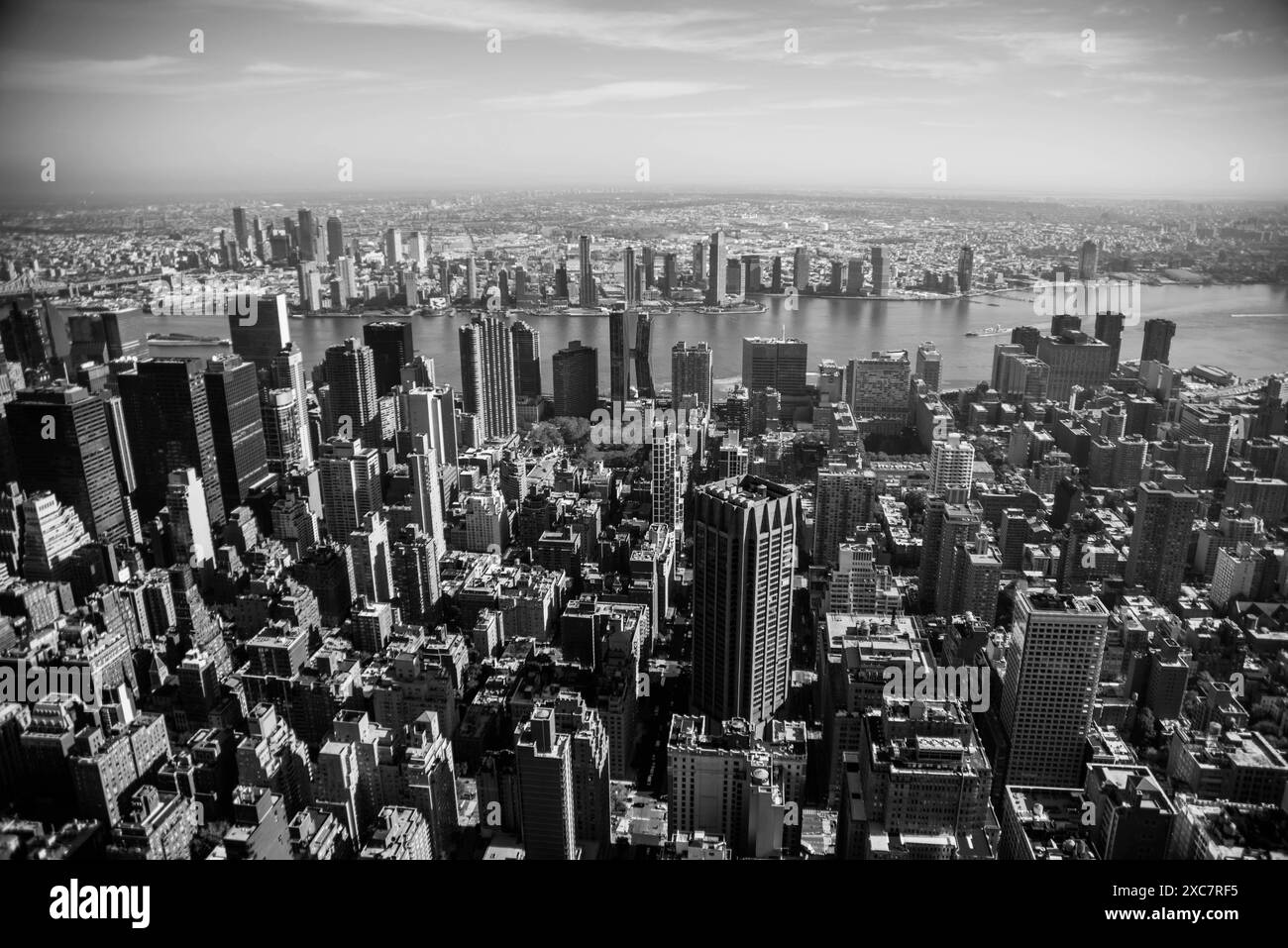 New York Black&White Banque D'Images