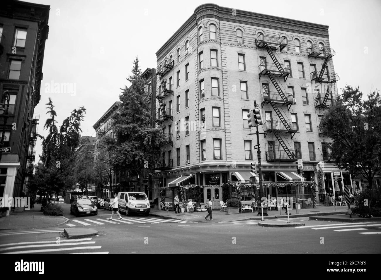 New York Black&White Banque D'Images