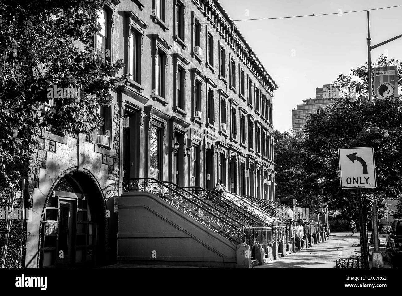 New York Black&White Banque D'Images