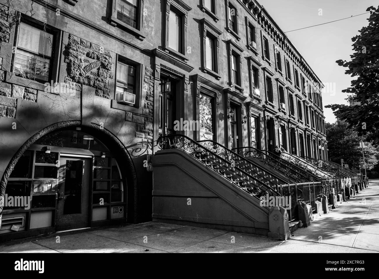 New York Black&White Banque D'Images