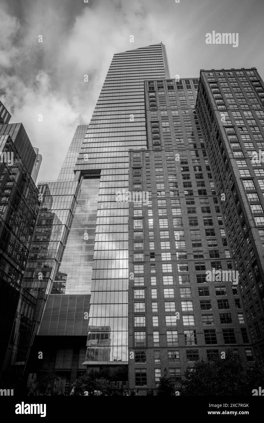 New York Black&White Banque D'Images