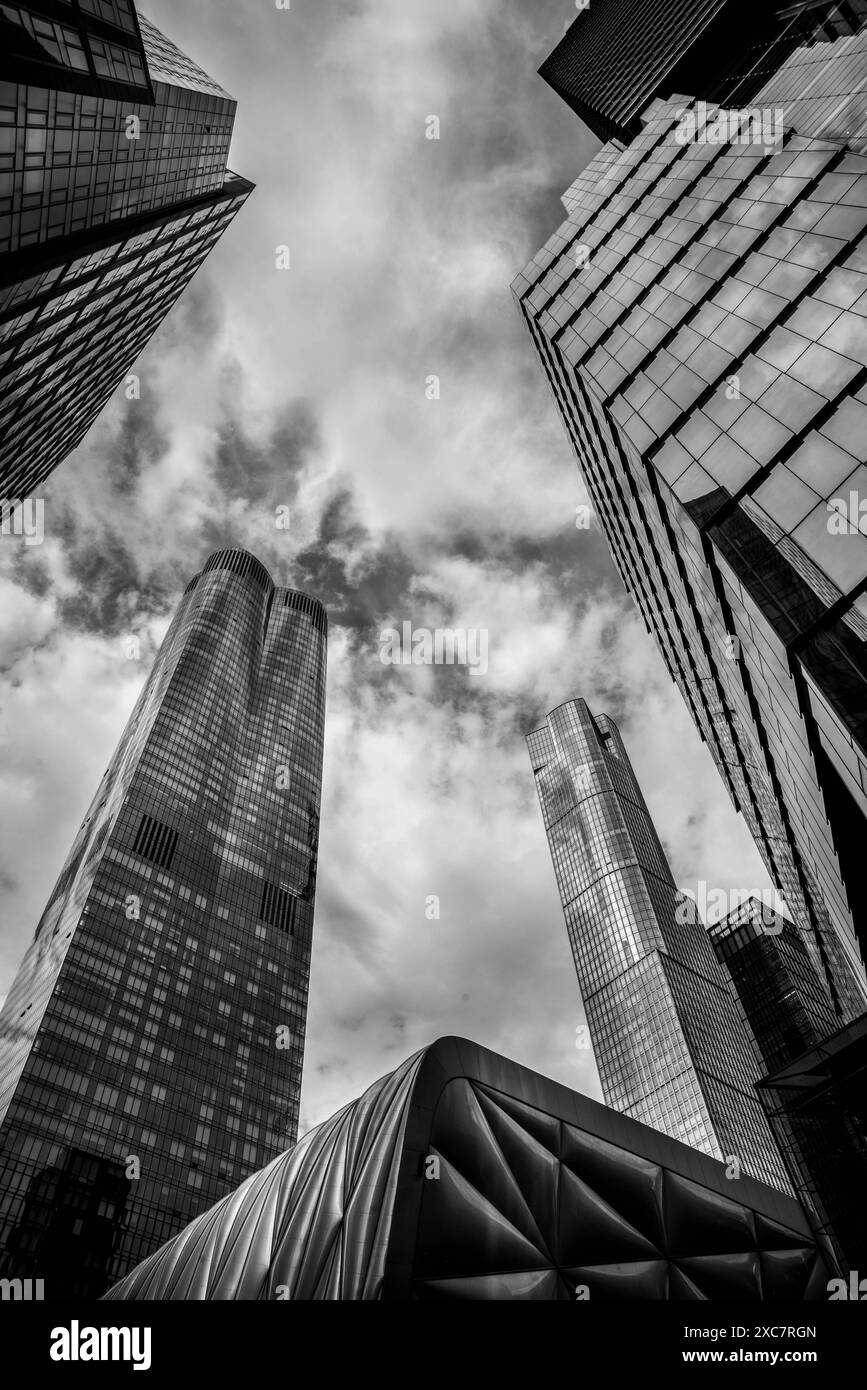 New York Black&White Banque D'Images