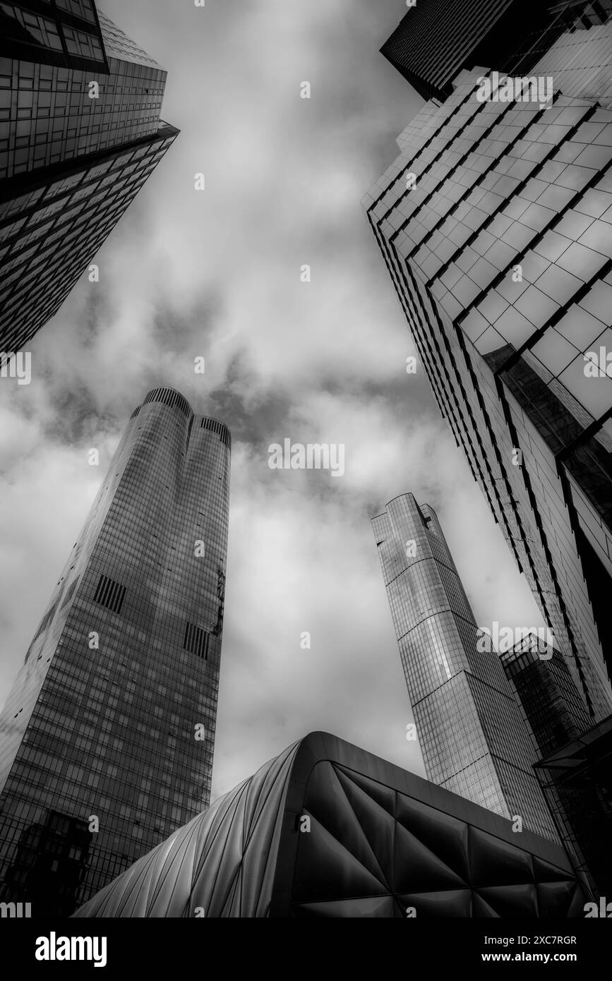 New York Black&White Banque D'Images