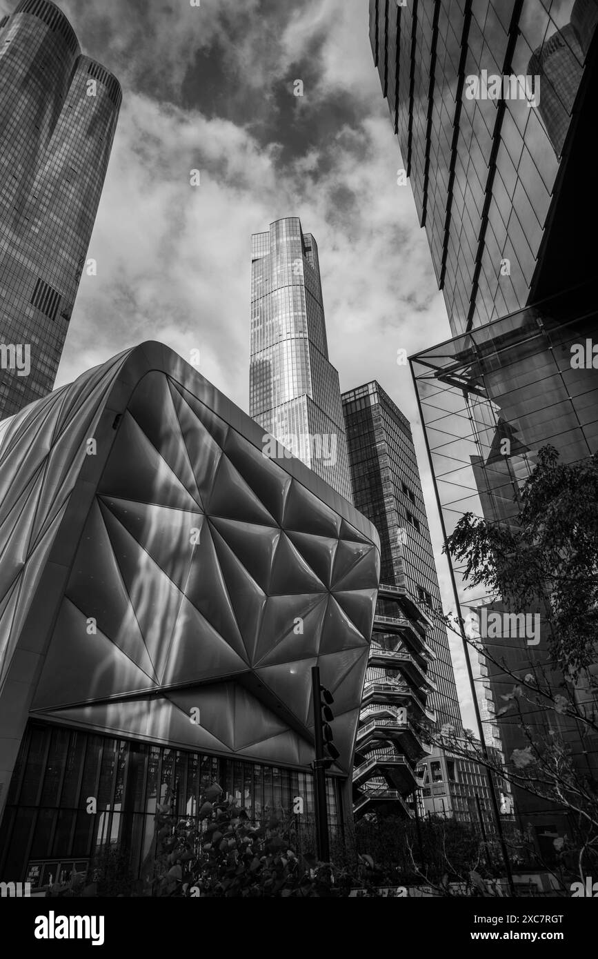 New York Black&White Banque D'Images
