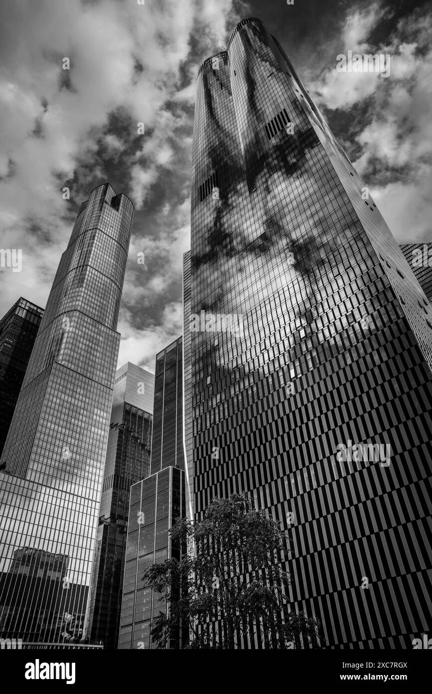 New York Black&White Banque D'Images