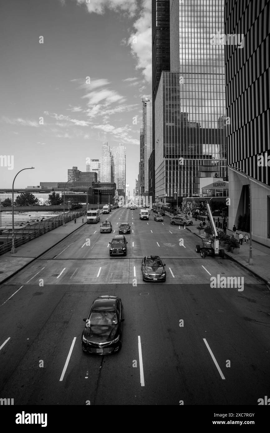 New York Black&White Banque D'Images