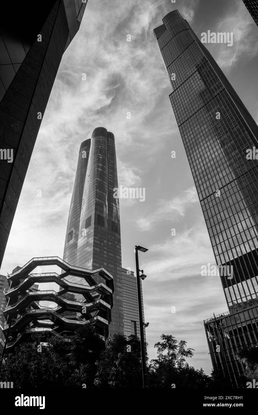 New York Black&White Banque D'Images