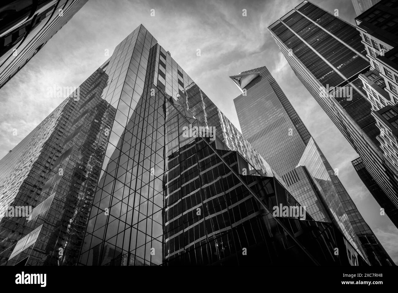 New York Black&White Banque D'Images