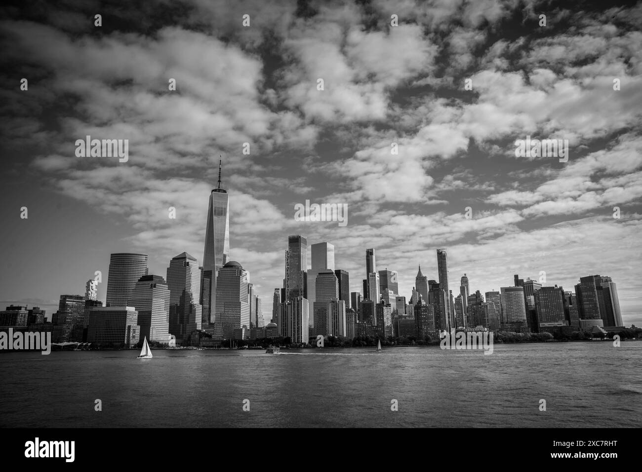 New York Black&White Banque D'Images