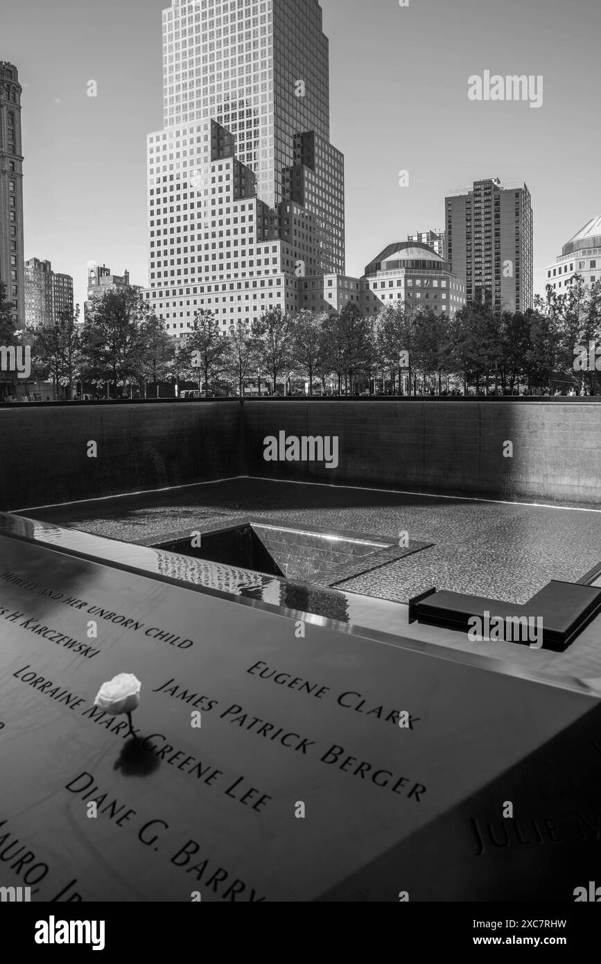 New York Black&White Banque D'Images