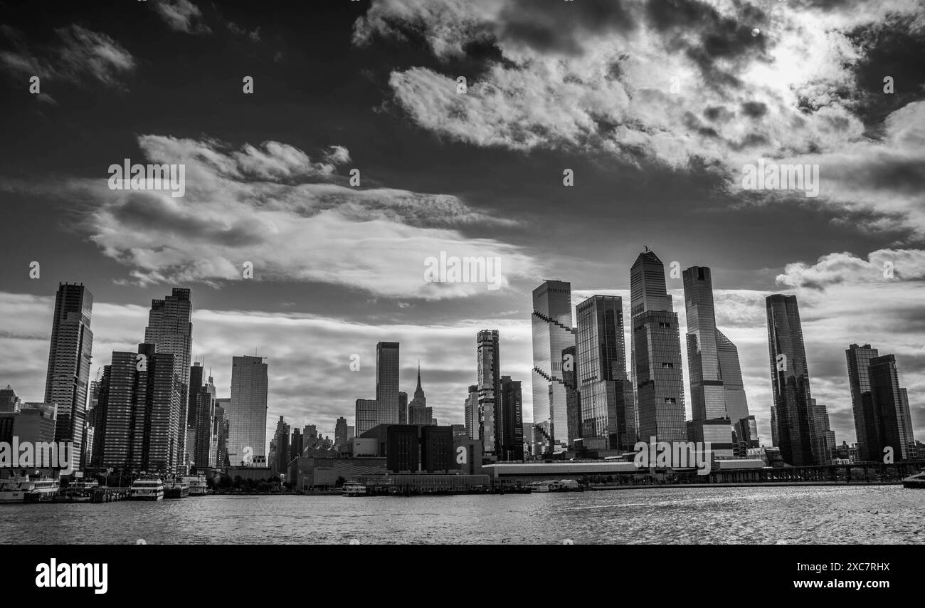 New York Black&White Banque D'Images