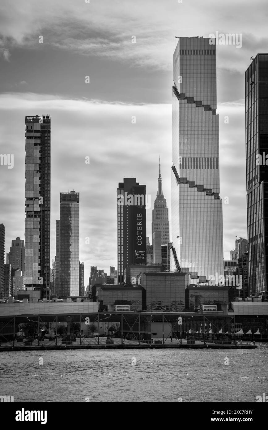 New York Black&White Banque D'Images