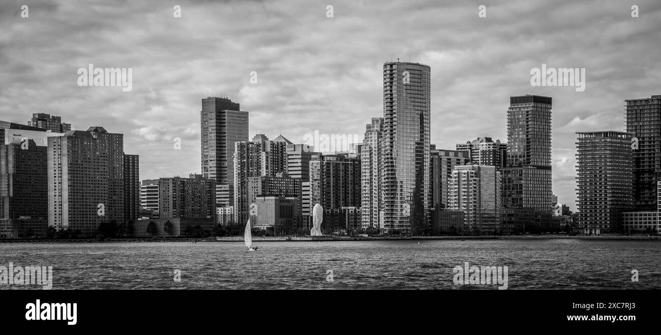 New York Black&White Banque D'Images